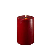 DELUXE Bordeaux LED Candle 10x15 - (RF-0061)